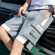thumbnail image 5 of Pantalones cortos cargo para hombre con cordón, anchos, holgados, cortos, holgados, estampados, elegantes, hermosos, elásticos, cómodos, de nailon, 5 of 5