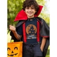 thumbnail image 2 of Happy Halloween. Spooky House T-Shirt Juniors -Image by Shutterstock,  Small, 2 of 4