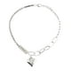 thumbnail image 2 of Pulseras para Mujer - Tobilleras para Hombre | Pulsera con Colgante de Personalidad | Collar de Corazón de Plata 925 | Regalo Ideal | Pulsera de Cadena para El Pie de Aleación Plateada, 2 of 7