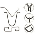 thumbnail image 1 of OULII 1 Set V-Shaped Aluminum Rain Chain Accessory for Outdoor Use, 1 of 8