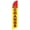 Yellow, variant on Cobb Promo Oil Change Blue Advertising Feather Flag 12ft - Replacement Flag Only Without Poleset