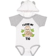 thumbnail image 3 of Inktastic Cute Sloth I Love My Tio with Green Leaves Boys or Girls Baby Bodysuit, 3 of 5