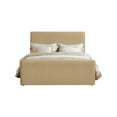 thumbnail image 7 of Meridian Furniture Sloan Camel Velvet Queen Bed, 7 of 7