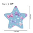 thumbnail image 3 of Star Night Light Auto On/Off Plug-in Wall Light with Light Sensor Warm White LED for Home Party Pink and Purple Bows, 3 of 6