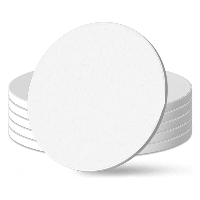 Cake Boards,10 Inch Cake Drum Cake Boards 10 Inch Round - Bend Resistant Multi-Layered Cake Base for Displays 5PCS