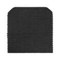 thumbnail image 2 of YoGold Car Seat Covers,Buckwheat Hulls Universal Bottom Seat Cover Front Seats Only,Cloth Tan Driver Car Seat Protector,Car Seat Pads Cushions for Automobiles Black, 2 of 6