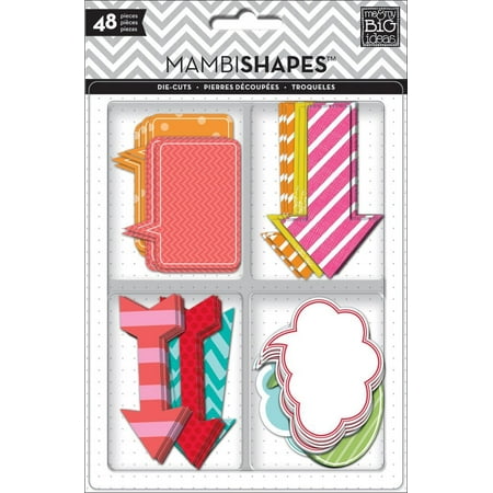 Scrapbook Page Layout Ideas - Me And My Big Ideas Shapes Bright Arrows and Speech Bubbles Scrapbooking Supplies
