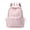 Pink, variant on Cute Book Bag Print Star Backpack Large Capacity Students Bookbags Multiple Pockets Travel Daypack Bag for Teens College Commute (Blue)