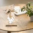 thumbnail image 4 of Easter Wooden Crafts Rabbit Ornaments Style Home Wooden Craft Ornaments, 4 of 4