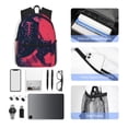 thumbnail image 4 of Easygdp Rock Skull Guitarist Mochila Casual para Portátil, Mochila para Escuela, Viajes, Negocios, 4 of 6