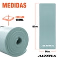 thumbnail image 4 of Tapete Ejercicio Pilates Yoga Fitness Portatil Altera 10mm, 4 of 6