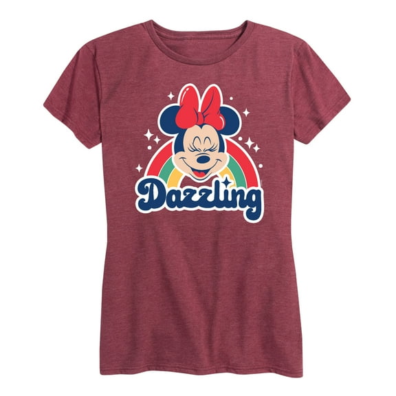 Mickey & Friends - Dazzling Minnie - Women's Short Sleeve Graphic T-Shirt