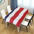 thumbnail image 7 of Coolnut Independence Day Rectangle Tablecloth Spill-Proof Polyester Table Cloth Table Cover for Kitchen Dining Picnic Holiday Party Decoration,54"x54", 7 of 7