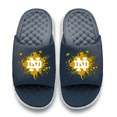 thumbnail image 2 of Unisex ISlide Notre Dame Fighting Irish Centered Logo Splat Motive Slide Sandals, 2 of 3