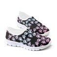 thumbnail image 4 of Psesaysky Dog Paw Printed Sneakers Women's Slip on Anti-Slip Breathable Walking Shoes Loafers Size 5.5-11.5, 4 of 7