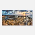 thumbnail image 2 of Rocky African Seashore Panorama - Oversized Beach Canvas Artwork, 2 of 3