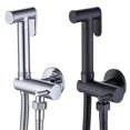 thumbnail image 3 of Jinsinto Ensemble de bidet de Salle de Bain avec Douche en Laiton Rond Chrome, 3 of 5