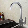 thumbnail image 2 of Grifo de fregadero Acero inoxidable Material premium Estructura firme Manija única Aplicación amplia Instalación práctica Grifos de cocina Inevent HA011875-00B, 2 of 7
