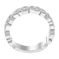 thumbnail image 3 of Mauli Jewels Rings for Women 0.20 Carat Diamond Engagement Wedding Band prong 10k White Gold, 3 of 6