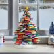 thumbnail image 5 of Inspirational Acrylic Christmas Tree Book Stack Desktop Ornament for Home Office Decor, Motivational Holiday Tabletop Decoration Gift for Readers Book Lovers, 5 of 6