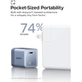 thumbnail image 6 of UGREEN 65W Nexode Air USB-C GaN Fast Charger with USB-C Cable, Compact Foldable Wall Charger, Blue, 6 of 8