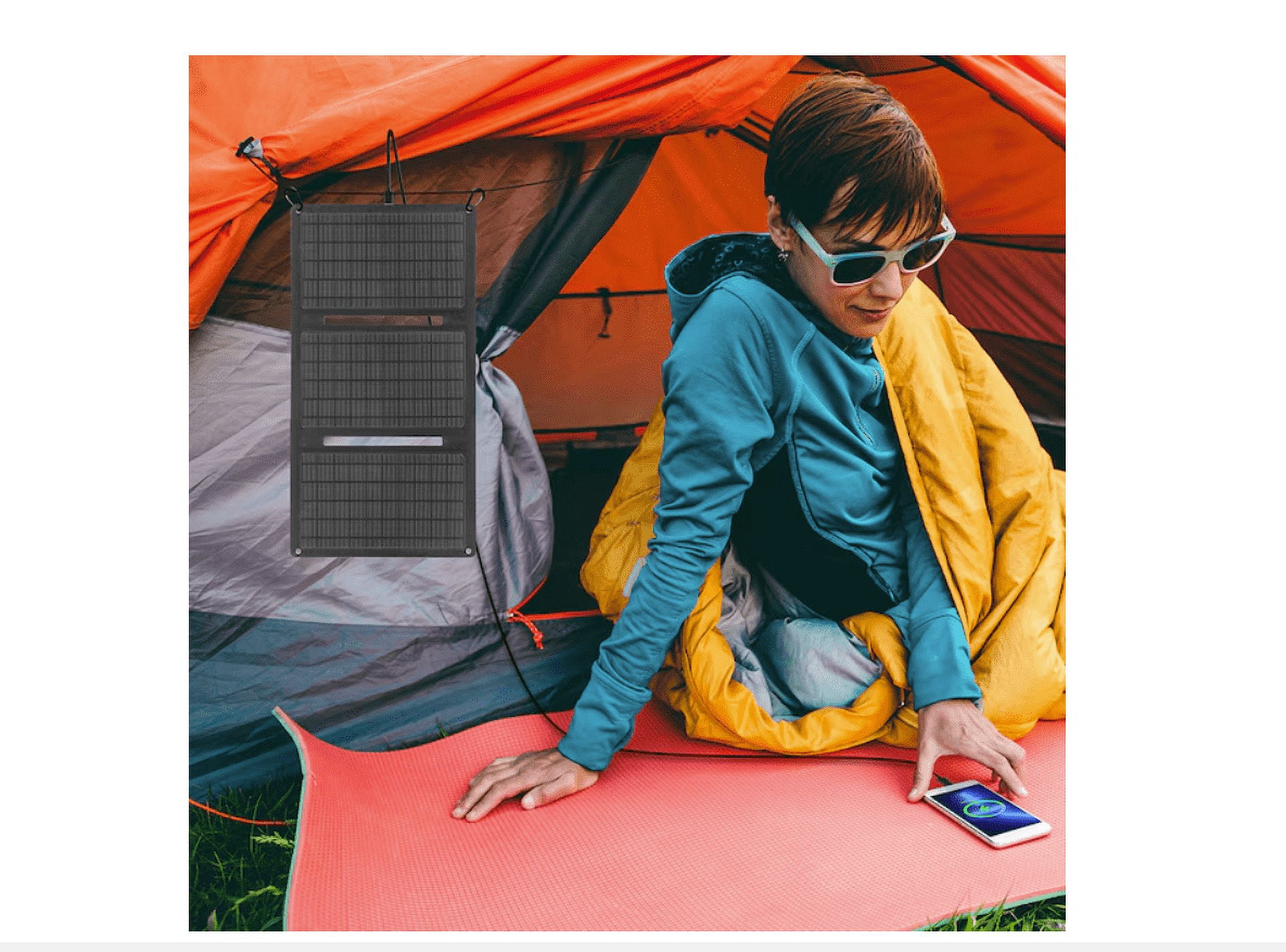 Utilitech 23.5-in x 8.8-in x 0.1-in 15-Watt Portable Solar Panel
