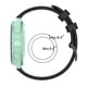 thumbnail image 5 of Correas De Reloj De Silicona Correa De Reloj Correa De Repuesto Compatible Con Correas De Reloj De Silicona BIOCERAMIC ANGGREK Replacement Silicone Watch Bands, 5 of 8