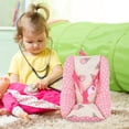 thumbnail image 4 of UPGRATOR Miniature Car Seat Model Doll Car Seat Cloth Assorted Color 1Pack for Girls Travel Use, 4 of 6