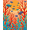 Orange, Pattern 8, variant on ODIKA 4'x6' Machine Washable Non-Slip Area Rug, Vibrant Underwater Coral Reef Latch Hook High Traffic Rug, Blue, 640236