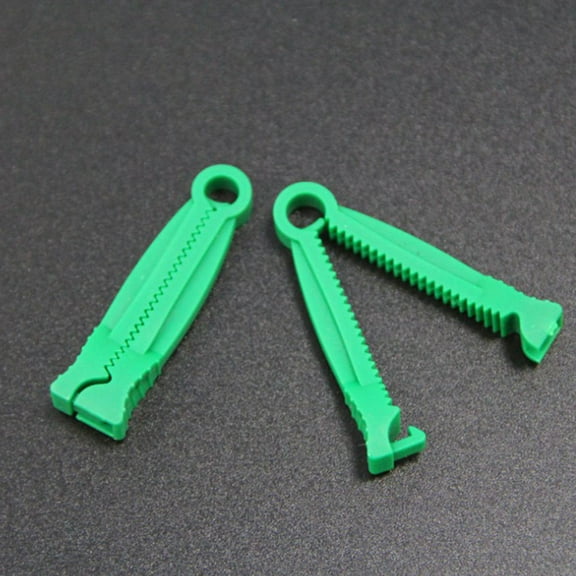 PBPBOX Birthing Clips Umbilical Cord Clips PP Prevent for Pets 100Set 1.9x0.5in