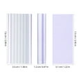thumbnail image 2 of LEORX 30 Sets Wire Shelf Labels for Wood Shelves Holder Transparent PVC Display, 2 of 6