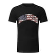 thumbnail image 4 of JLFKNG Shirts For Men Independence Day Style Letter Printed Patriotic Shirts For Men Short Sleeve Crew Neck Breathable Loose Fit Suitable For Festival, 4 of 4