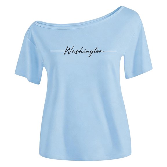 Gaexia Holiday Ready Girls Solid Off Shoulder CasualTop For Everyday Wear With Soft BreathableFabric