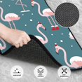 thumbnail image 3 of Fotbe Flamingo Juego de 4 Tapetes para Auto con Estampado – Alfombrillas de Goma Reforzada, Diseño Antideslizante, Protección para Todo el Año – Vehículos, Autos, Camionetas y SUVs, 3 of 7