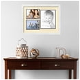 thumbnail image 2 of ArtToFrames Collage Photo Picture Frame with 1 - 8x10 and 2 - 5x7" Openings, Framed in White with Cream and Black Mats (CDM-3966-1128), 2 of 8