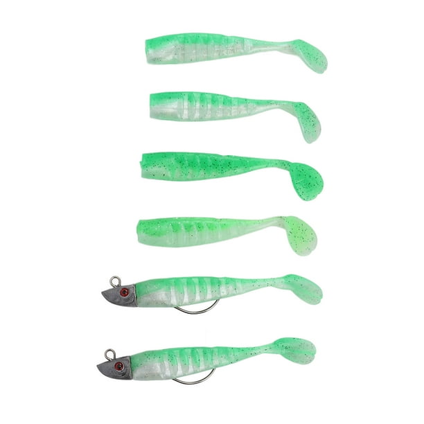 Rotating Two-legged Soft Bait Fishing Props Fish Silicone