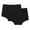 Black-2pc, variant on Menstrual Panties Woman Very Abundant Flow Menstrual Boxer Shorts High Waist Period Panties Cotton Menstruation Underwear Cycle