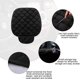 thumbnail image 3 of nda de asiento, paquete de 2 protectores de asiento delantero, cojín universal para la mayoría de vehículos, SUV, comodidad suave, accesorios interiores del coche para hombres y mujeres (negro), 3 of 5