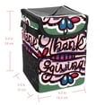 thumbnail image 5 of Thanksgiving Font Foldable Car Trash Can with Lid, Leak-proof Mini Trash Can Hanging Storage Bag- Car Trash Bin for, 5 of 6