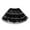 Black, variant on Mini Skirts for Women Petticoat Underskirt Swing Tutu Skirt Cute Style with Sheer Layers Black One Size