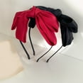 thumbnail image 3 of South Temperament Bow Headband - Cute Advanced Design for Women Fine Pressure Hair Accessories Super Fairy Style for Stylish, 3 of 7