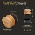 thumbnail image 2 of John Boos Butcher Block Oil & Cream Applicator for Wood Surfaces, Hardwood, 2 of 10
