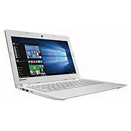 Lenovo Ideapad 110s 11.6 inch HD Flagship White Laptop PC| Intel Celeron N3060 1.60 GHz Dual-Core| 2GB RAM| 32GB eMMC | Windo