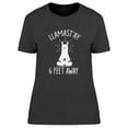 thumbnail image 3 of XCHQRTI Women Llama Shirt Funny Graphic Llamast'ay Letter Print Tees, 3 of 8
