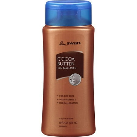 Swan Cocoa Butter Skin Care Lotion, 10 oz