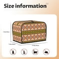 thumbnail image 5 of Yiaed Aztec Print Two Slice Bread Machine Cover, Universal Size Kitchen Appliance Cover for Bread Machine,Bread Machine Cover, 5 of 7