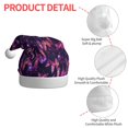 thumbnail image 4 of Fuzoiu Purple Dreamcatcher Print Santa Hat Christmas Hat for Adults,Santa Hats with Pompom, Unisex Xmas Holiday Hat for Christmas New Year Festive Party Supplies, 4 of 6