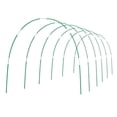 thumbnail image 1 of Feltree Fiberglass Plant Support Greenhouse Kit with Anti-Rust Coating, Expandable Garden Hoops & Insect Netting for Vegetable/Flower Protection, 1 of 8