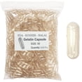 thumbnail image 2 of 1000 Pcs Taille Standard 00 0 1 Capsules Vides Gélatine Claire Capsules Creuses Dure Gélatine Transparente Séparée Capsules Rassemblées, 2 of 5