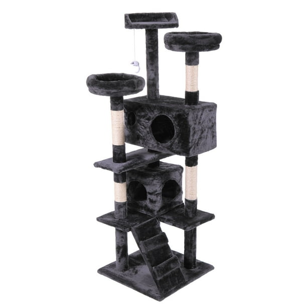 NuFazes Cat Tree House Scratching Post For Large Cats Kitty Cosy And